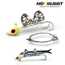 문라이트 MLTY-02 원터치텐야 갈치 생미끼바늘, 20g