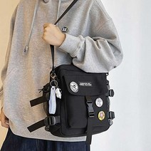 남자 대학생 미니멀크로스백 캐주얼 출근 간편가방