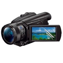 소니 FDR-AX700 FDR-AX100E/AX60/AXP55 DV 비디오 카메라에 대 한 애완 동물 LCD 디스플레이 화면 보호기 소프트 보호 필름 3pcs FDR-AX45