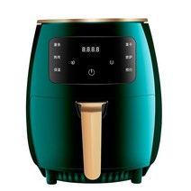 대용량 에어프라이어 에어후라이기 에어프라이 가정용 대용량 스마트 전기 에어 프라이어 다기능 오일 프, 02 green_01 CN