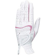 dunlop (던롭) 골프 장갑 xxio 제쿠시오 골프 장갑 여성 ggg-x016w, 화이트×핑크, 19cm