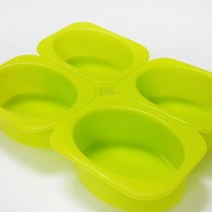 [캔들이케아] 인기비누몰드, 06_민무늬 타원4구몰드