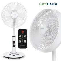 선풍기 유니맥스 14인치 써큘망 발터치 리모컨 UMF-14908R, 단품