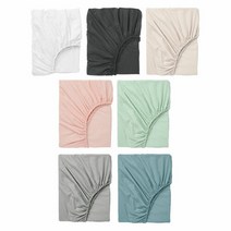 이케아 DVALA 매트리스커버 퀸사이즈150x200/침구/침대커버, 화이트_503.572.19