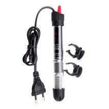 돼지꼬리히터 110v220v EU 미국 조정 가능한 온도 조절기 히터 막대 잠수정 수족관 물고기 탱크 열 25W50W1, 02 50W_02 110V US Plug