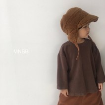 미니봉봉 스눕티 겨울 유아 아동 키즈 주니어 기모티셔츠 [XS-JM]