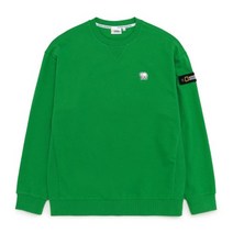 정품 내셔널지오그래픽 N231USW930 베어 와펜 세미 오버핏 맨투맨 티셔츠 GREEN