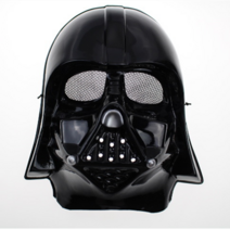 다스베이더 화이트 블랙 가면 마스크