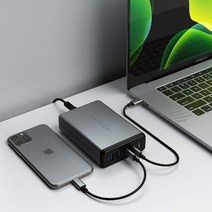 사테치 108W USB C PD 멀티 포트 충전기 맥북 아이패드