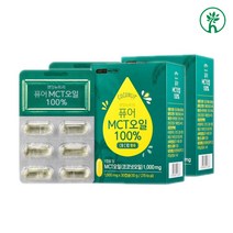 퓨어 악마오일 mct 오일 케톤 다이어트 캡슐 저탄고지 엠씨티오일 코코넛 식물성 지방 oil 고함량 고품질 건강한 착한 몸에좋은 기름 호주산버터 식물성포화지방 홈쇼핑 직구 파는곳, 60캡슐, 1세트