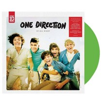 원 디렉션 데뷔 앨범 One Direction Up All Night 그린 컬러 LP 레코드