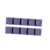 PBT Keycaps MA 프로필 볼 모양 미국 영국 레이아웃 모든 Cherrymx 기계식 키보드 용 키 캡, 0.71x0.49x0.55인치, PBT 키캡, 어두운 보라색