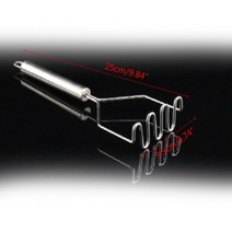 스테인레스 스틸 감자 진흙 압력 진흙 기계 1 개 감자 으깨는 Ricer 과일 야채 도구 주방 가제 액세서리, Silver