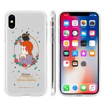갤럭시노트9(N960) 빨강머리앤 플라워앤 투명젤리 케이스
