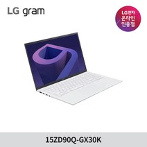 LG전자 12세대 그램15 15ZD90Q-GX30K 인텔i3 256G 8G LG그램 가벼운 노트북 GRAM 인강용 휴대용 추천, 스노우 화이트, 코어i3, 256GB, 8GB, Free DOS