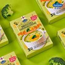 폰타나 브로콜리 체다치즈 컵수프 60g 20gx3봉 /분말수프 FD759