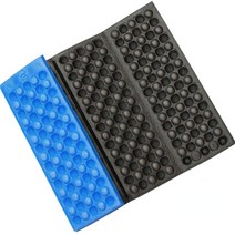 es)차박 텐트 에어 자충 매트 접이식 야외 듀얼 캠핑 폼 패드 시트 모이스처 방지 쿠션 휴대용 방수 요가 의자 피크닉 비치, [03] Blue