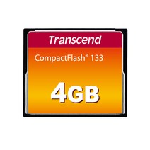 트랜센드 CF 4GB 133X 메모리카드 133배속 CF카드 CF메모리카드, 단품