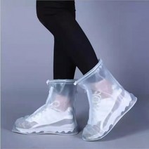 신발위에신는장화 실리콘장화 신발 장마용 운동화방수커버 방수성 신는 덧신 비닐 비올때, 화이트_XXXL