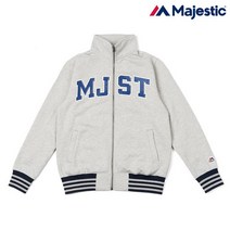 [마제스틱] ML183UCAZT001 MJST 로고 스웨트 집업, 제품:마제스틱 ML183UCAZT001 집업 / 사이즈:(95)