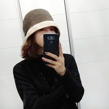 러브컨츄리 투톤 데일리 모자만들기 DIY키트 뜨개질 DIY 패키지, 22. 멜란네이비