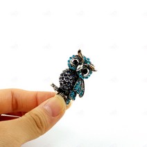 엄마 정장 앤틱 뺏지 부엉이 브로찌 고급 40대 큐빅 브롯지 50대 옷핀 어버이날 배지 베찌 할머니 예쁜 부엉이 생신 브로치 행운 자켓 어머니 선물 배찌 뱃지 60대 생일 실버