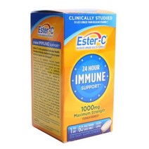 이스터씨 24 아워 이뮨 서포트 1000mg 베지테리안 코티드 타블렛, 90개입, 1개