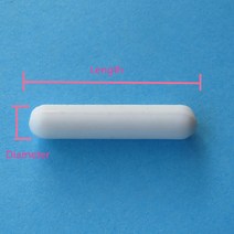 막대자석 네오디뮴 마그네틱 바 자석봉 5PcsType C 자기 교반기 바 PTFE 믹서 실험실 실험용 막대 길이 5mm, 08 7x25mm