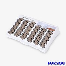ForU586 현대오피스 페이퍼프랜드 동전보관 권종별분류 주화박스 캐시박스 동전수납함