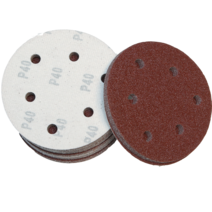 블루버드 전동 드릴 청소솔 수세미 광택 샌딩 페이퍼 패드 브러쉬 사포 화장실 타일 욕실, 샌딩페이퍼, 5인치, 100