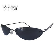 해외직구 DIDI 매트릭스 미니 림리스 선글라스 남성 오벌 안경