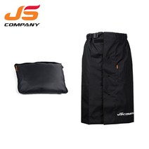 JS컴퍼니 피싱 방수 스커트 낚시 앞치마 선상 치마 힙커버 파우치 백, 블랙/XL-2XL