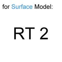 서피스독 Surface pro 용 화면 보호기 8 9 7 6 5 4 3 2x7 + microsoft 노트북 용 3 go 2 book 1 2 3 rt 필름 clear studio, RT 2