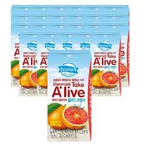 덴마크 테이크얼라이브 블러드오렌지 주스, 80ml, 96개