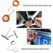 자동차 도어 패널 제거 도구 메르세데스 벤츠 호환 W204 W212 W176 X253 GLC 휴대용 라디오 오디오 수리, 한개옵션0