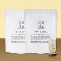 1+1 하루허브 국산 작두콩차 대용량 삼각티백 100T, 2팩(100T)