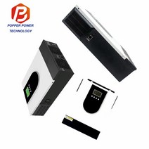MPPT PV 입력 병렬 기능 포함 또는 1 상 하이브리드 태양광 인버터. 공장 W 5.5KVA. 80A 500VDC. 4., 01 4_01 220V