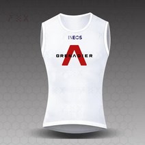 자전거 져지 바람막이 질렛 베이스레이어 사이클링 스포츠 화이트 언더 셔츠러닝 고탄성 MTB 로드 바이크 Ineos Grenadier