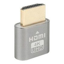 휴대용 4k 울트라 Hdmi 호환 가상 디스플레이 어댑터 더미 플매트 카펫 러그 Edid 에뮬레이터 디스플레이 치트 시스템 지원, [03] 은