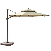 도매토피아 대형 태양광 원형파라솔 3m(4color), 커피_1315838