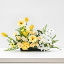 버터플라이러넌대형센터피스set 57cm 조화 꽃 장식, 단품