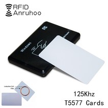 125 PCS EM4305 재기록 가능 스마트 칩 카드 RFID 복제 태그 Khz 복사기 배지 T5577 액세스 제어 키, [02] 10PCS