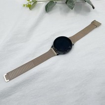 아이티스타일 갤럭시워치 호환 슬림 메탈 밴드, 앤틱 골드, 갤럭시워치5/4 20mm