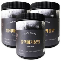헬로우그린 100% 페루산 블랙 마카 분말 300gX3(통) 총900g, 300g(통) 3개