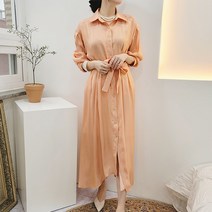 비니케이즈 무배 빅사이즈 44 88 맥시롱 셔츠 핀턱 상견례옷 셀프웨딩 웨딩스냅 고퀄리티 벌룬 원피스