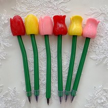 일호장신구 화사한 꽃 볼펜 국내배송, 장미옐로우