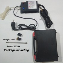 가전제품 스팀 청소기 고온 살균 에어컨 주방 후드 자동차 청소기 110V 220V 2500W, Basic Black 2000W