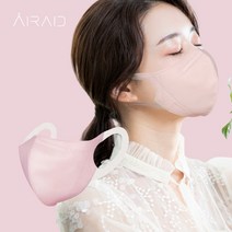 새부리형 마스크 귀편한 날개형 소프트 귀끈 컬러 숨쉬기 편한 일회용 새부리 마스크, 중형 핑크 20매