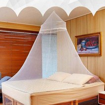 천장형 원형 캐노피 텐트 침대 육각 침실 실내 낮잠, 원형 캐노피공주모기장