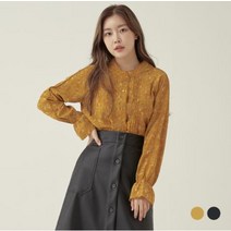 클라비스 A핏 플라워 블라우스 (2colors) CVBWA4T04M